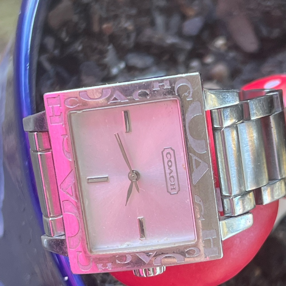 Silver Women’s Coach Watch